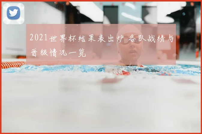 2021世界杯结果表出炉 各队战绩与晋级情况一览